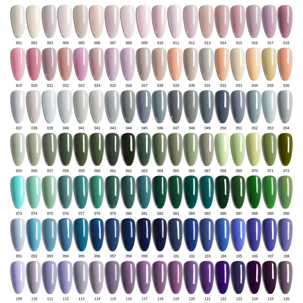 2024 New Custom Private Label Logo UV Gel Professional Cosmetics Nail Supplier Wholesale Organic Nail Products