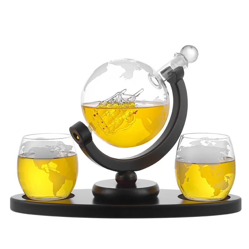 creative personalized decanter set red wine whiskey glassware modern home decoration crystal clear glass wine decanter
