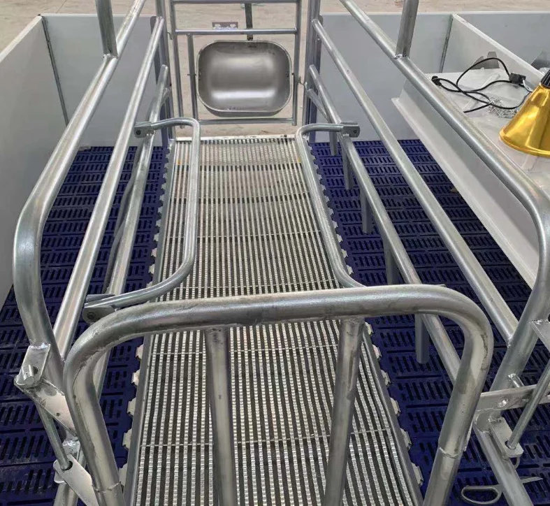 European Style Cerdos Cerda Farrowing Crates Room Cages Pen With Low Price For Large Animals Farm