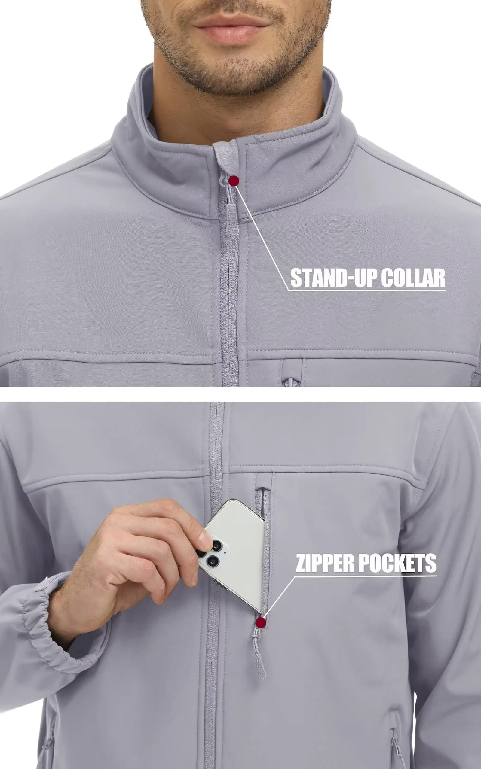 Fleece Jacket Windproof Tactical Hiking bomber Softshell Jacket men Waterproof Softshell Hunting jacket with logo