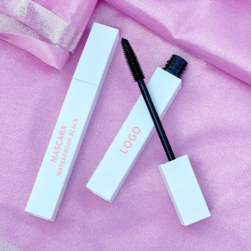 High Waterproof Vegan Mascara Organic Fiber Liquid Cream Lasting Volume Length Natural Long-Lasting Eyelash Free Wholesale