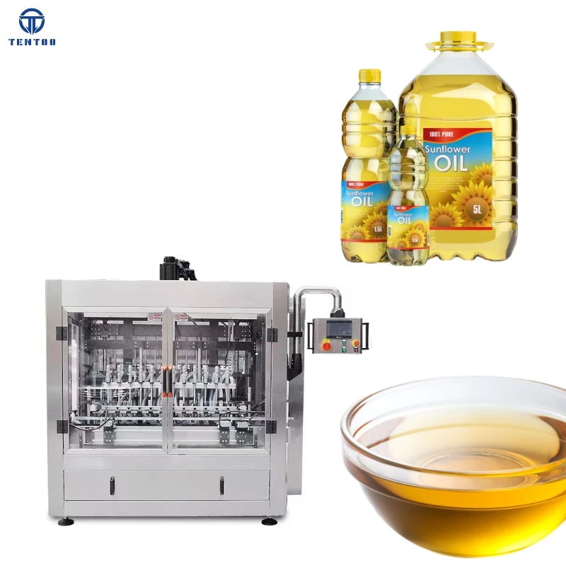 Full Automatic Bottle Liquid Food Product Sachet Palm Oil Dispenser Filling Machine