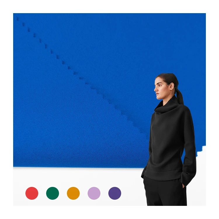 Breathable Solid 3D Scuba Fabric Neoprene Material, China Wholesale Recycled Polyester Material Neoprene Scuba Fabric/