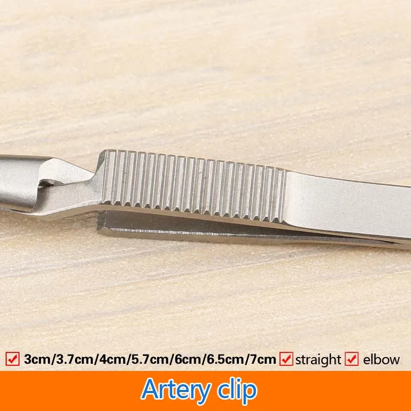 
Arterial venous clamping stainless steel artery hemostat Ophthalmic Instruments for Surgery 