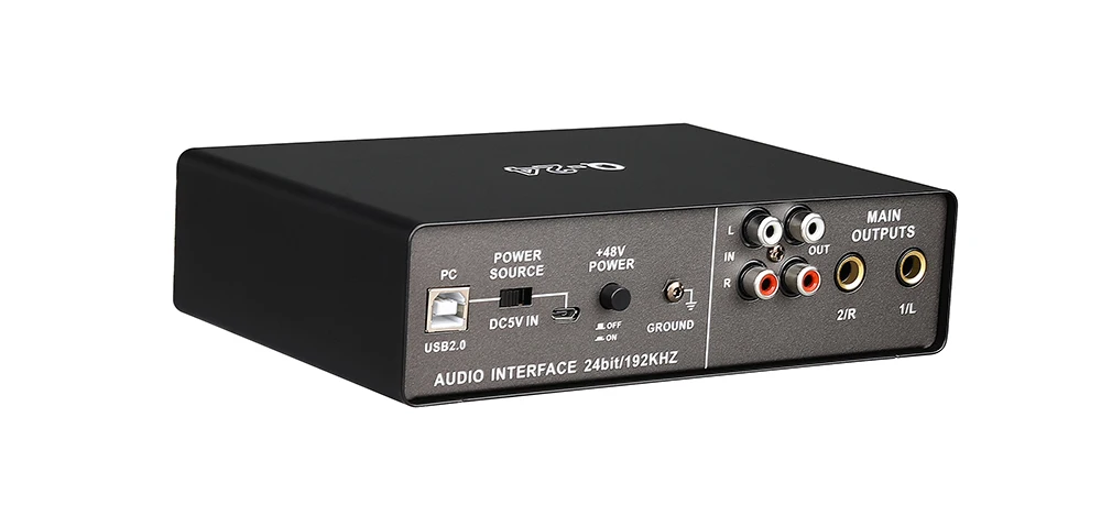 Teyun Q-24 New professional external mixer live preamplifier USB recording studio sound card audio interface