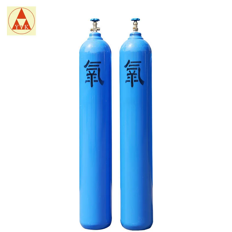 High Quality 47l Bottle d Oxygen Portable Oxygen Gas Cylinder Steel O2 Tank