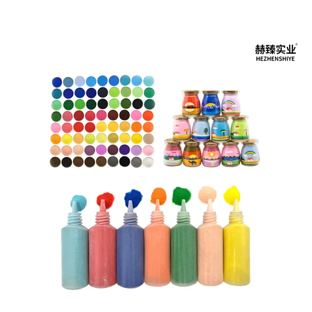 Aquarium silica sand  home decoration  color sand dyed sand made in china factory