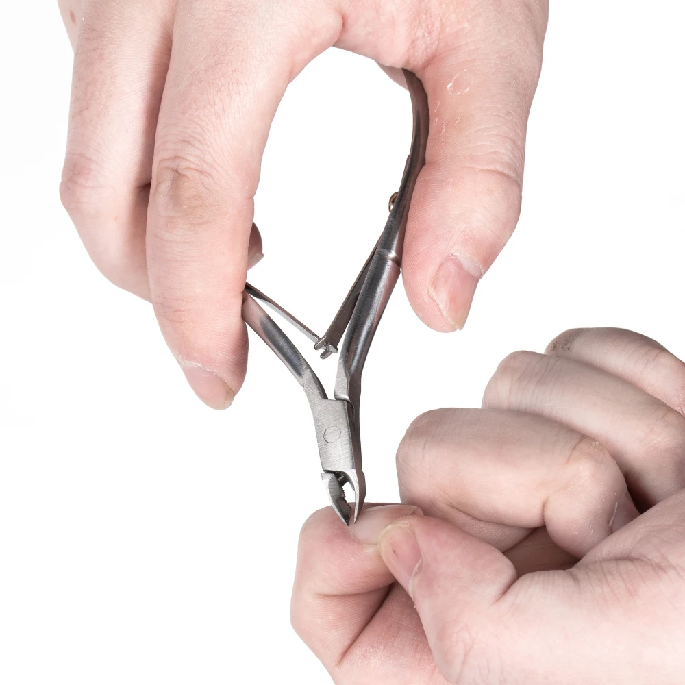 Stainless Steel Professional Disposable Podiatry Ingrown dead skin scissors custom  Cuticle  Nail Nipper