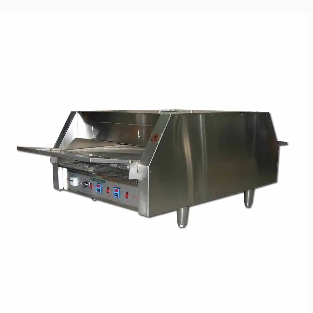 Pizza Tunnel Baking Oven 9-10 Inch Pizza Conveyor Oven Electric Pizza Making Machine