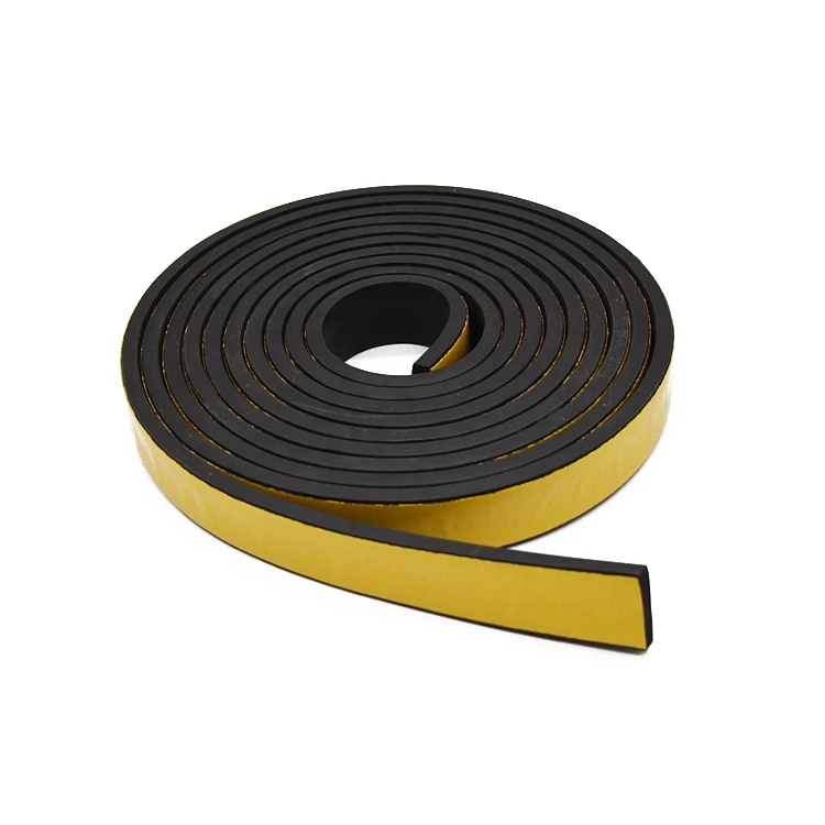 OEM UV Resistance Dust proof EPDM Rubber Foam weatherstripping tape
