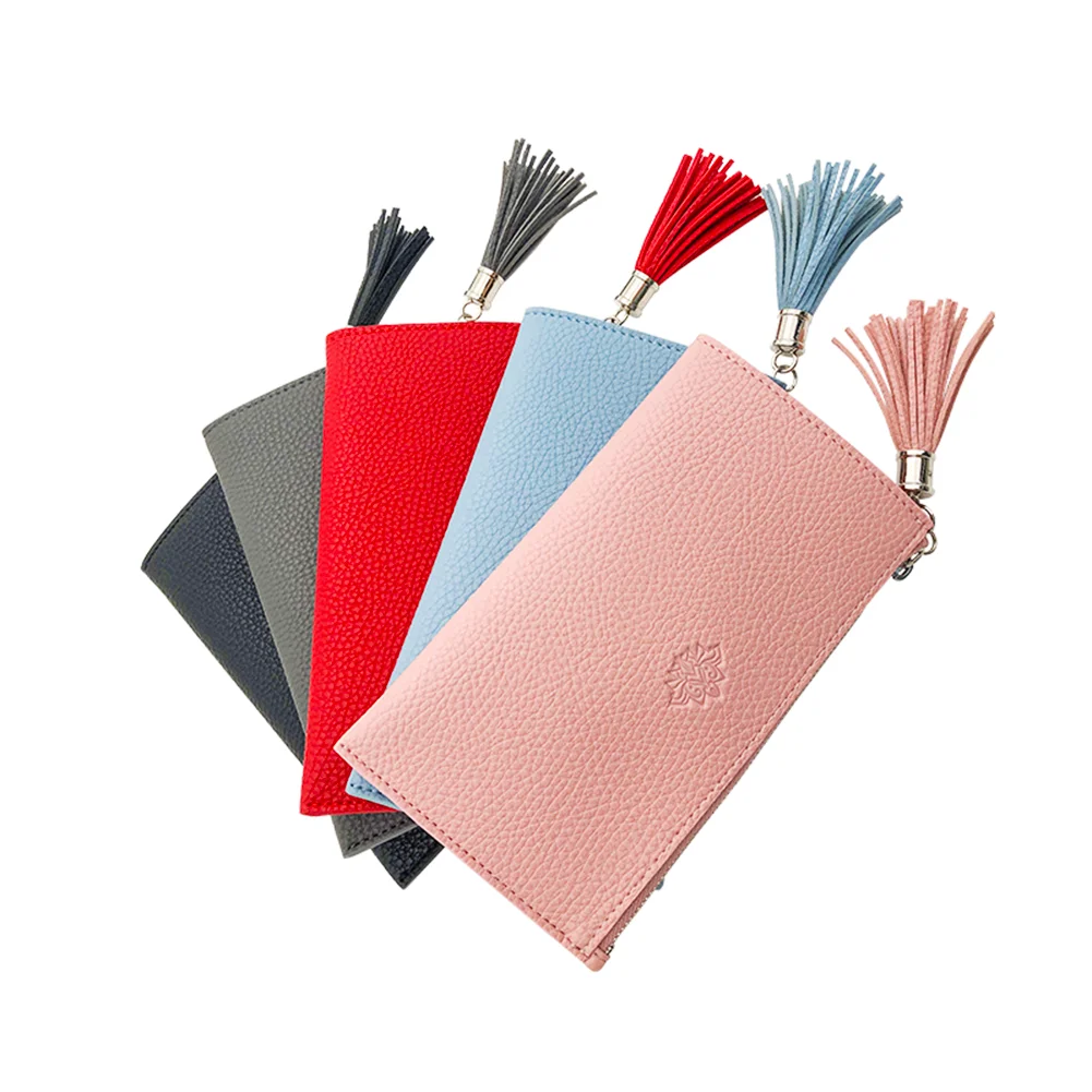 New Style Portable Short PU Fashion Leather Card Holder, Card Case Coin Purse Zipper Card Holder Leather Wallet Wholesale