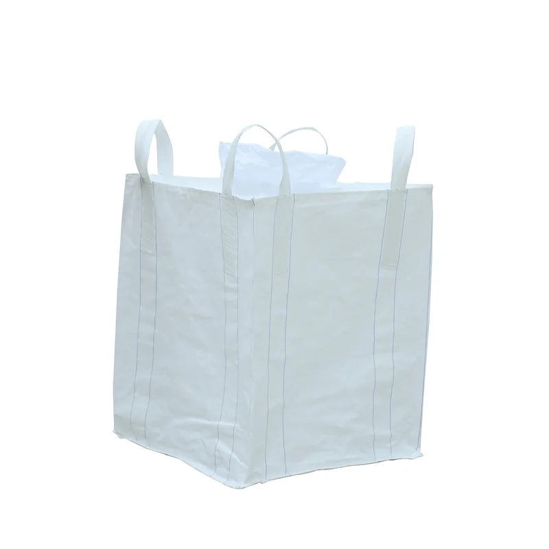 
ton bag top with spout Flexible intermediate bulk container 1000kg stacking big jumbo bags FIBC big bags 