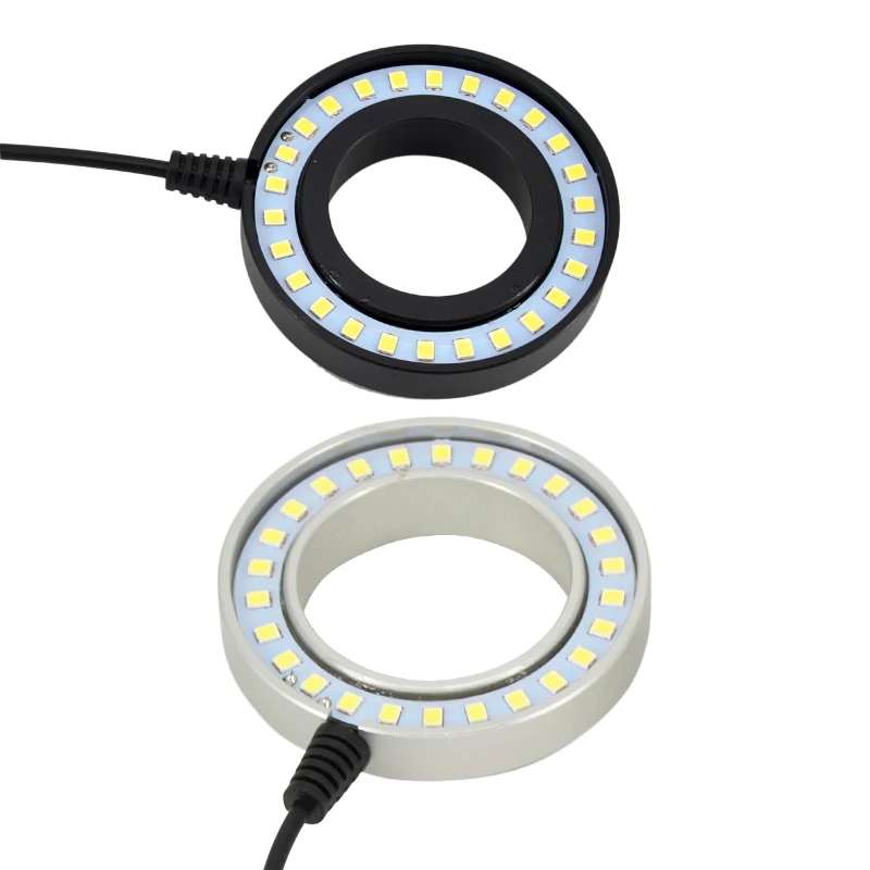 Ultrathin 26 LED Adjustable Ring Light illuminator Lamp For STEREO ZOOM Microscope USB Plug