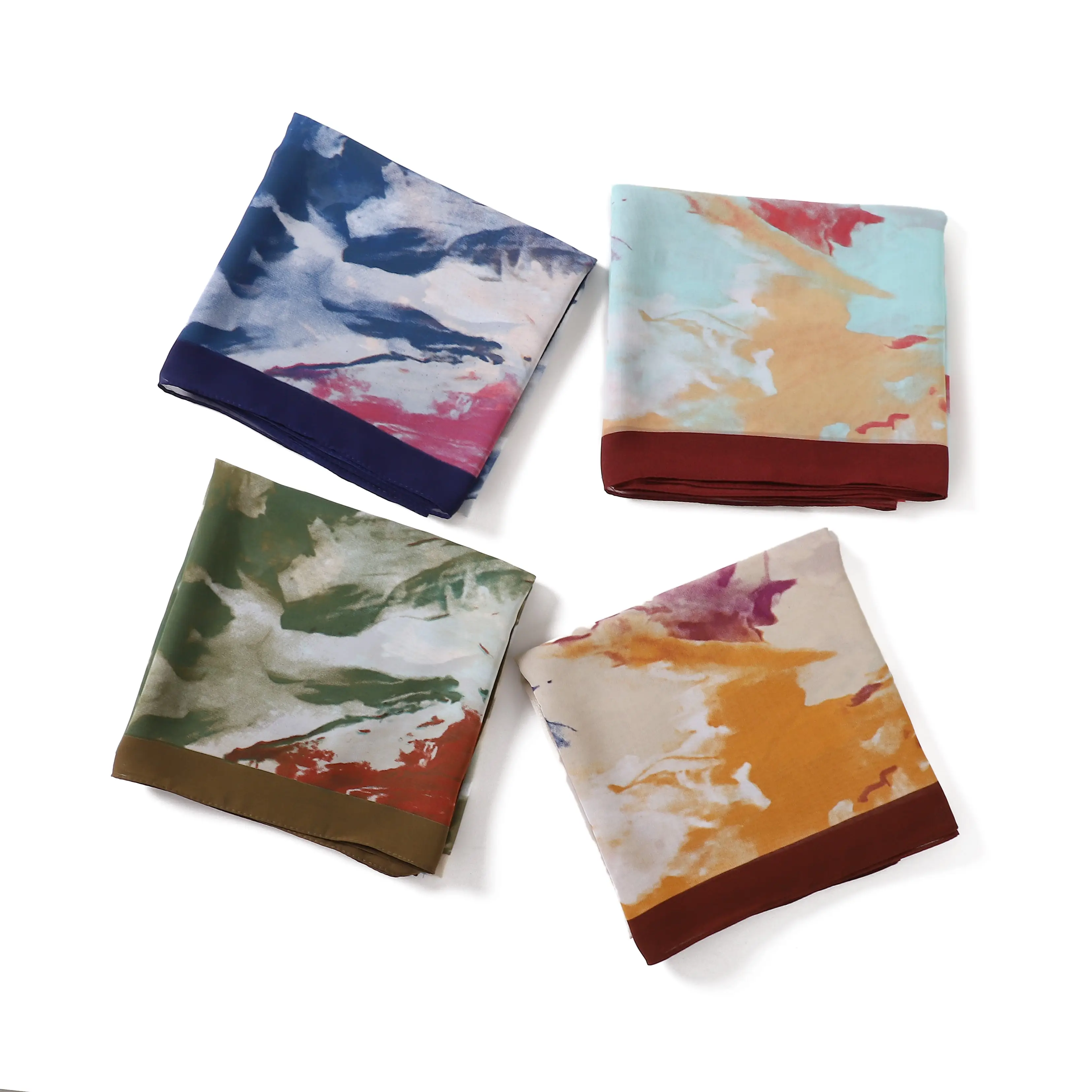 Malaysia Lady Custom Printed Tudung Chiffon Dubai Muslim Women Good Quality Islamic Summer Shawls Hijab Scarf