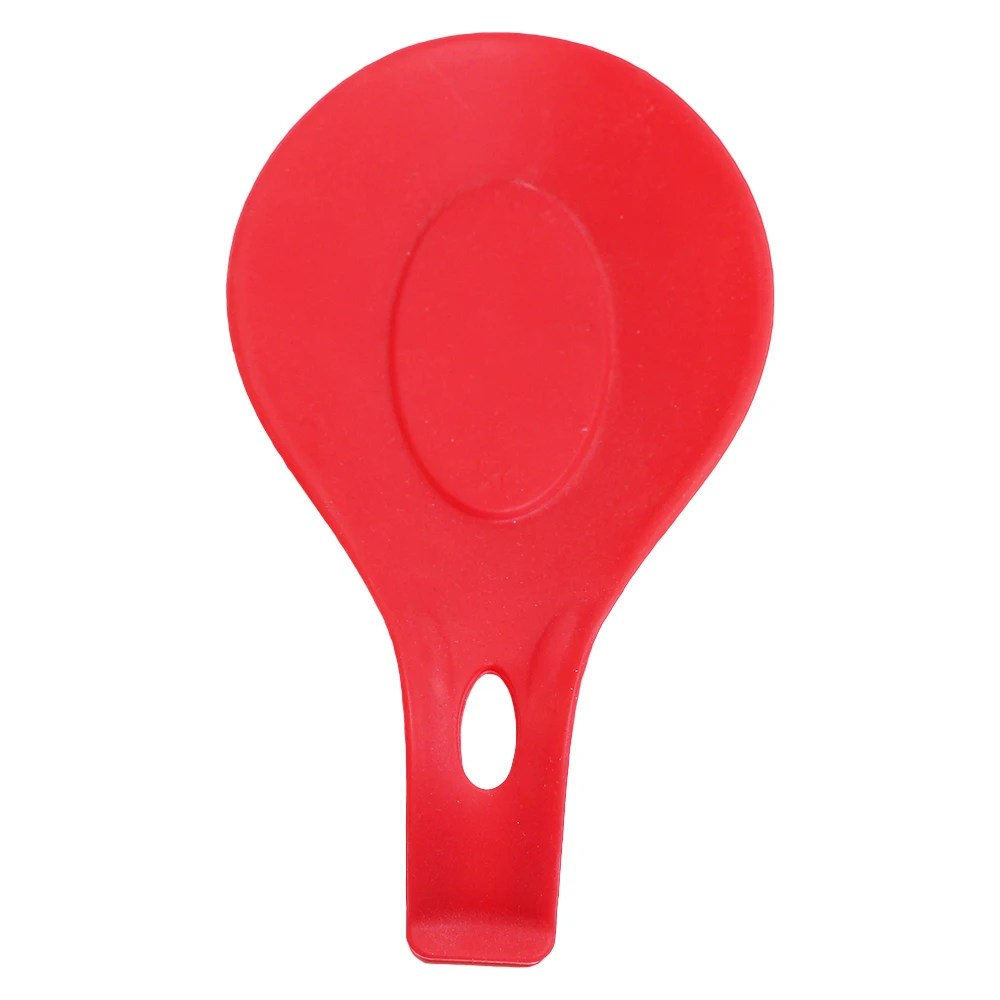 Yongli Food Grade Silicone Spoon Holder Utensil Rest Silicone Grey Color Drip Pad Rests & Pot Clips (1600520200351)