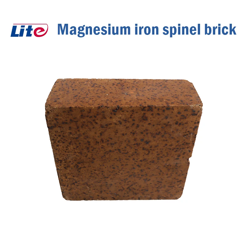 Custom size Magnesium iron spinel Refractory brick for Cement rotary kiln