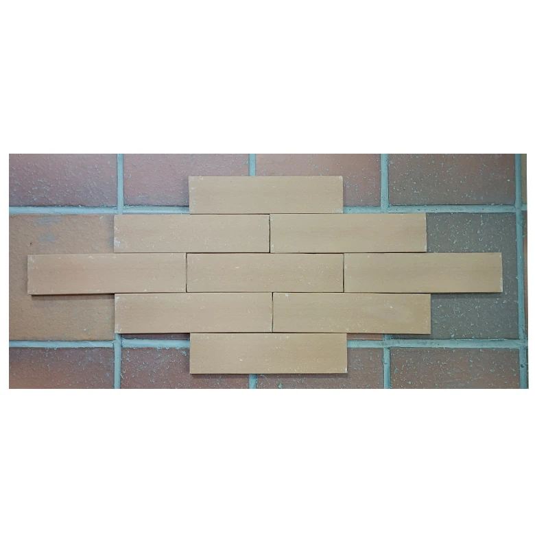 Низкая стоимость облицовки стен кирпичная Терракотовая глиняная плитка шпон уличная настенная тонкая