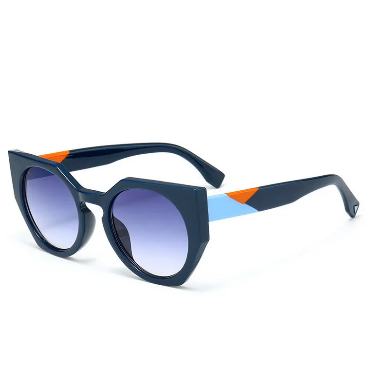  Производство Гуанчжоу оптовая продажа УНИКАЛЬНЫЕ Солнцезащитные очки «кошачий глаз» 2018 женские модные солнцезащитные