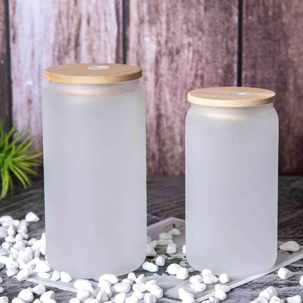 giftsrainbow iridescent beer Can Shaped Drinkware with clear plastic straw for White Sublimation Transfer Can Shaped Tumbler Cup