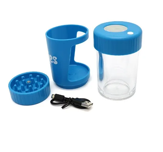 smoke shop supplier sell electronic usb cigarette lighter grinder storage jar pipe all smoking set