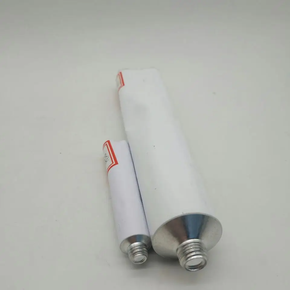 Custom 30ml 50ml 100ml 120g Matte Black Manual Squeezer Cosmetic Aluminium Toothpaste Tube Hand Cream Tube Packaging