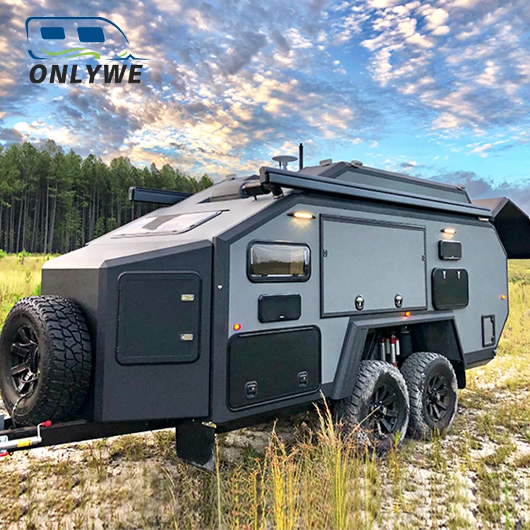 ONLYWE australian luxury small off road camper travel trailer