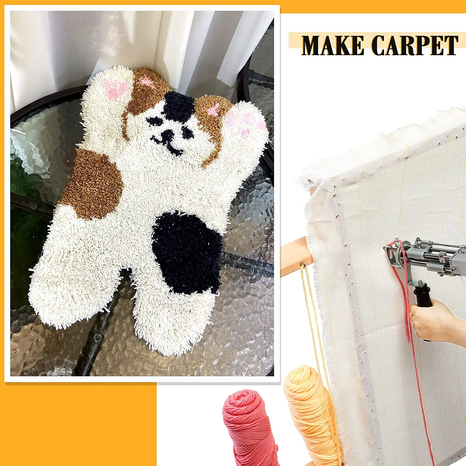 1*5M/1.5*4M Primary Tufting Cloth Backing Fabric for Carpet Weaving Knitting Material Rug Tufting Gun Embroidery Fabric