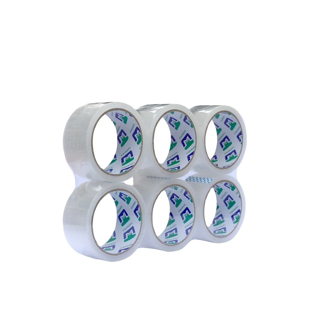 BOPP  48mm x 75m Clear Acrylic tape 36/Ctn For  General packing tape clear 46 micrins thickness good price