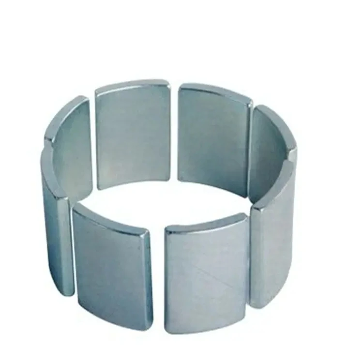 Factory Price Neodymium Arc Segment Magnets NdFeB Motor Arc Magnet BLDC Motor Magnet