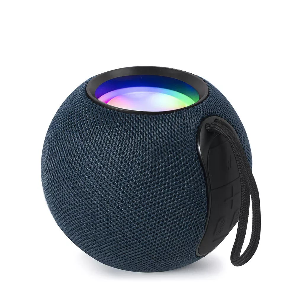 Portable  fabric wireless speaker with Aux-in support  TF Card USB waterproof music player audio  MP3 subwoofer player with USB