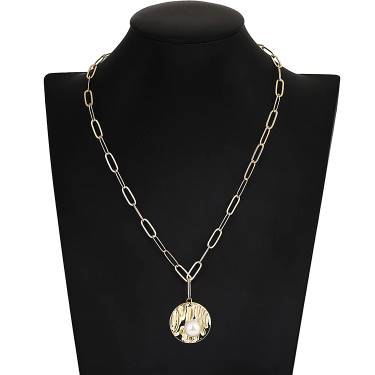 hot sale Europe America pearl necklace high quality link necklace necklace