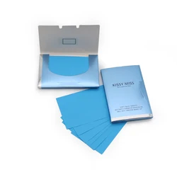 Custom logo facial oil control film Oil-absorbing sheets with 3 times the oil-absorbing power