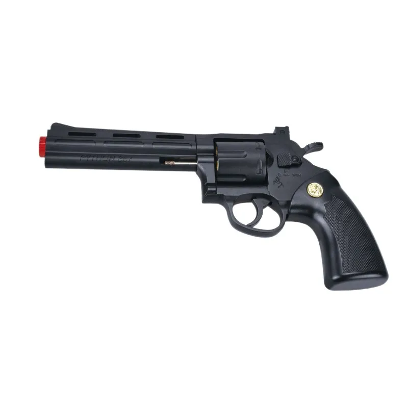 Hot sell plastic metal soft bullet outdoor shooting high quality gun revolver toy gun for revolver with bullet