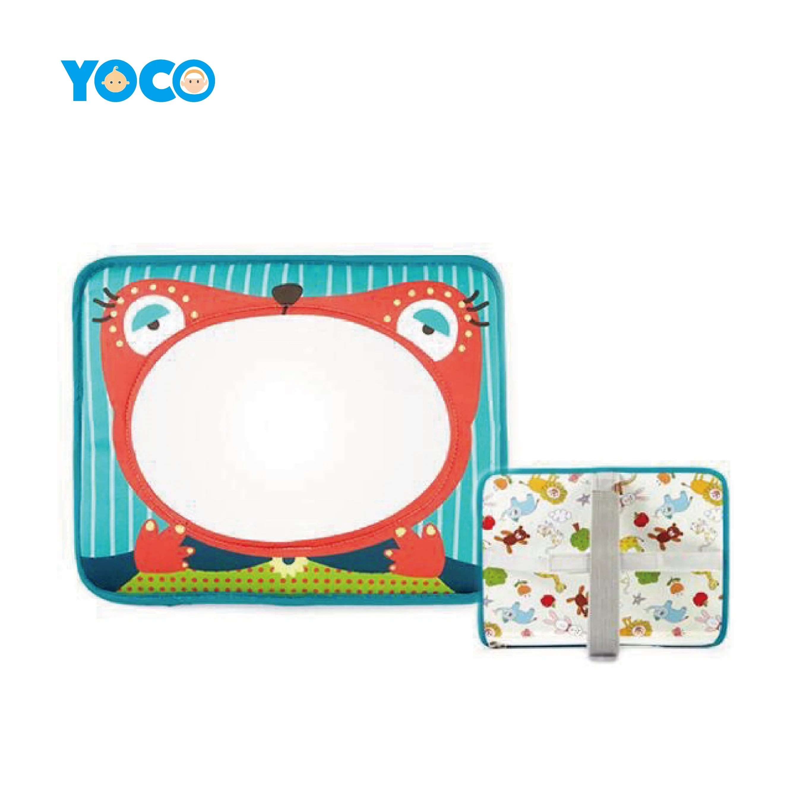 2021  updated Animal Baby Back Seat Car Mirror Rear Facing Adjustable Rear View Safety Baby Car Seat Mirror for travel