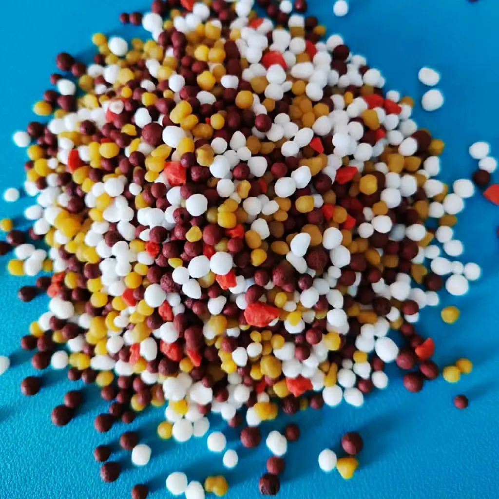 NPK compound fertilizer 20-10-10 granule with organic matter