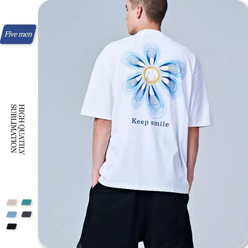 clothing manufacturers custom blank tshirt puff screen print tee sundry graphic sublimation t shirt