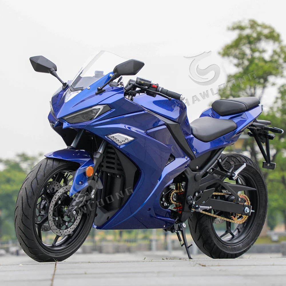 Chinese New Electric Racing Motorcycle CE certification electric motorbike for Adults 8000w with lithium battery