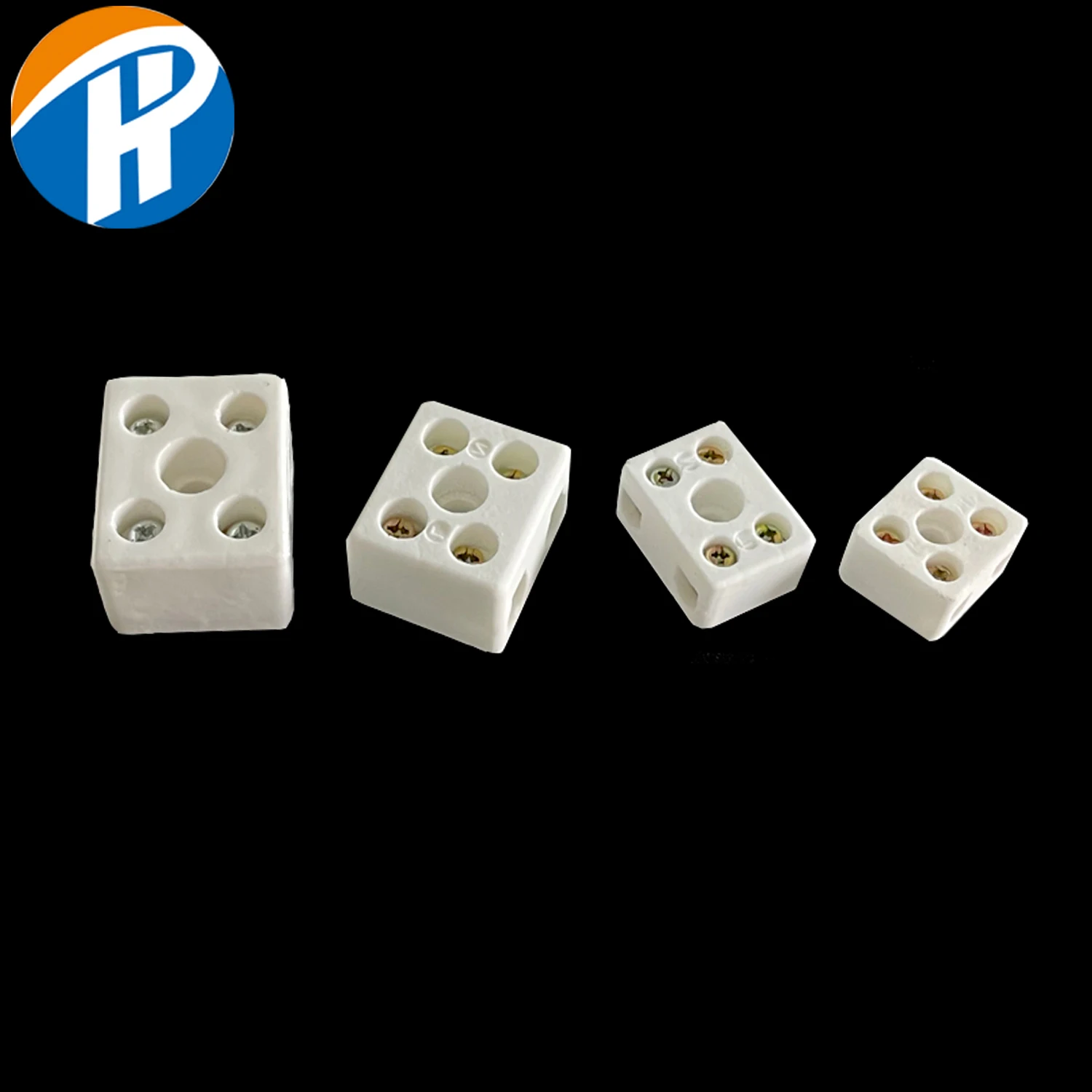 High Quality 2 way 3 way and other Ceramic Terminal Blocks Ceramic Wiring Terminal Alumina Connector
