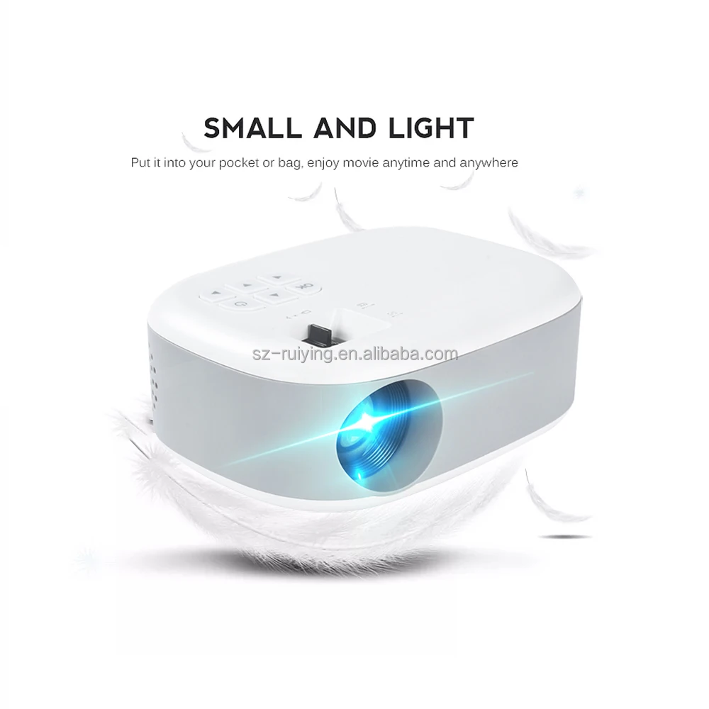Small Dormitory Projectors Cheap and Popular Dropshipping Home Theater Led LCD Mini Multimedia Projector Pocket Proyector