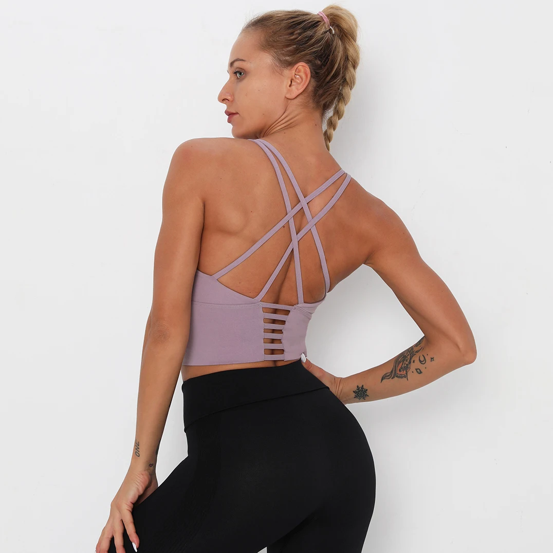 Workout Yoga Clothes Activewear Ladies Gym Sports Bra