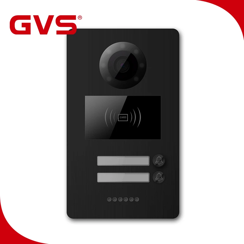 2019 Guangzhou Factory GVS IP TCP Video Intercom System POE Switch 6+2 Port Video Intercom with Remote Control