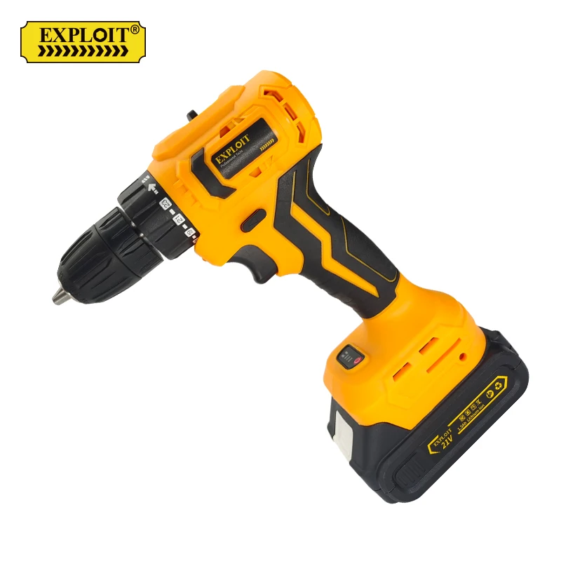 Wholesale custom 21v lithium battery electric power combo tools bit kits box portable wireless electric drill kit set