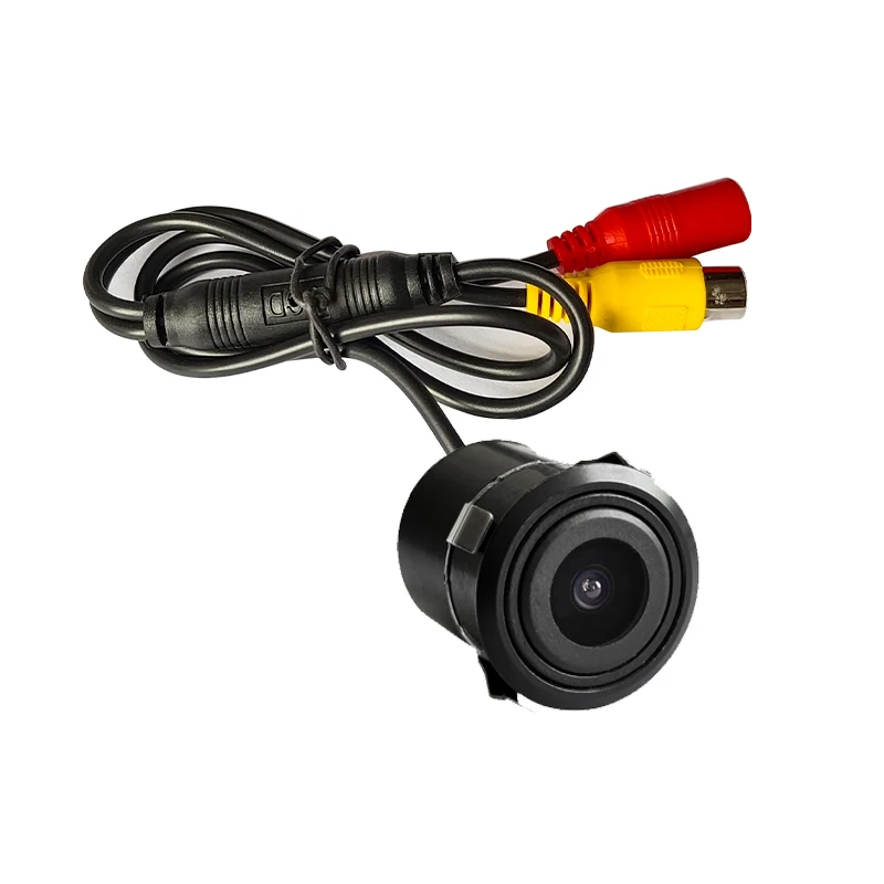 Universal waterproof IP68 12V voltage 170 degrees rear view car camera 18.5 punched plastic night vision car camera