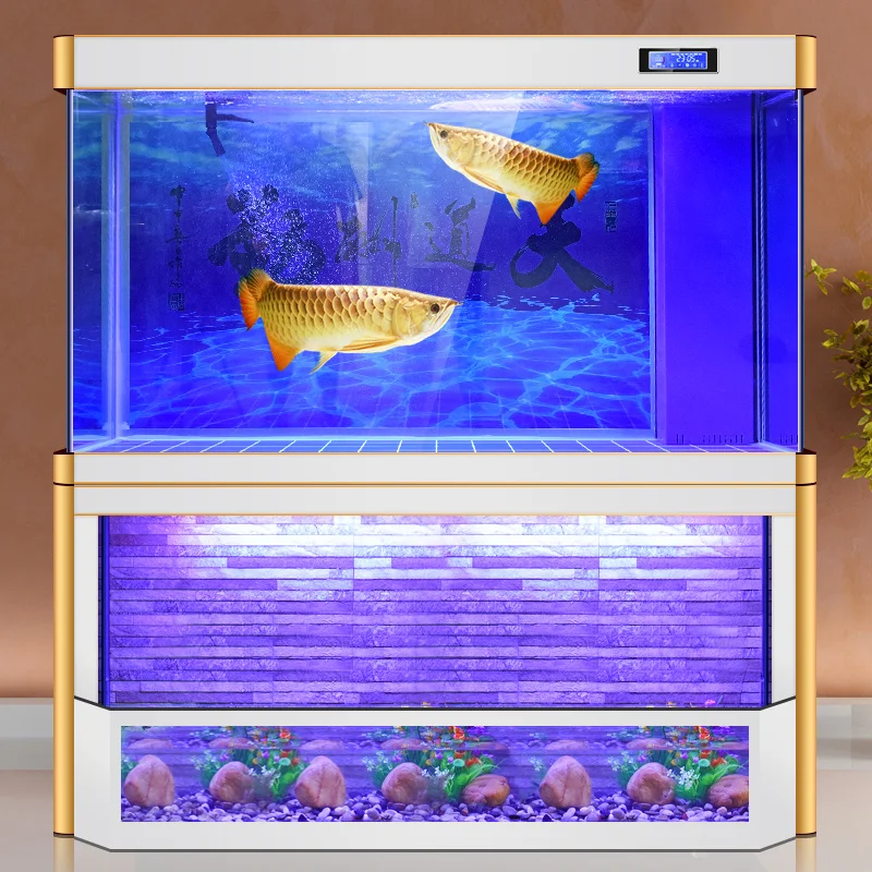 High Quality Transparent Visible Fiberglass Aquariums Accessories Fish Tank