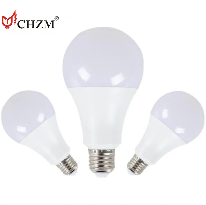 LED plastic-clad aluminum A bubble E27 screw DC12V bulb lamp night market stall with wire clip low-voltage bulb