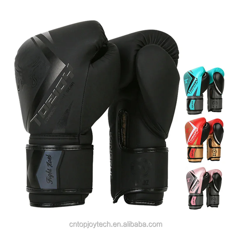 Hot Seller Wholesale 16oz Custom Logo Training fitness boxing  muay thai guantes de boxeo Boxing Gloves