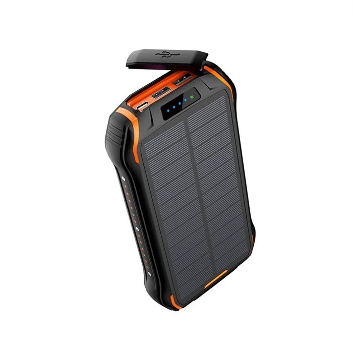 Solar Charger Power Bank Quick Charger Battery Mobile Phone Solar Power Bank