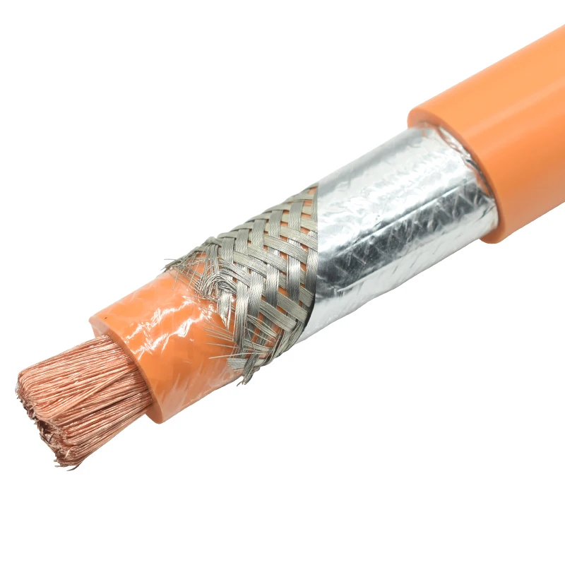 
ev electric vehicle car charging cable type 1 TPE XLPE insulated DC1000V to 1500V Cable pile connection weld lead wire 