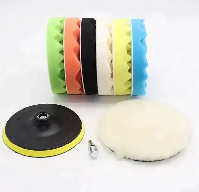 Best-selling custom heavy cutting sponge pad car foam polishing pad foam polishing pad kit for auto
