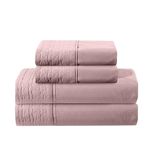 Breathable Egyptian like 1500 Thread Count 4 Piece Queen Size Bed Sheet Bedding Set